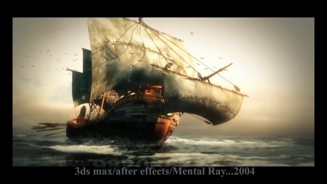 3dsmax,aftereffects,realwave,MentalRay Ocean shader смотреть онлайн