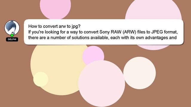 How to convert arw to jpg? смотреть онлайн