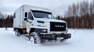 Урал некст VS Садко некст в снегу