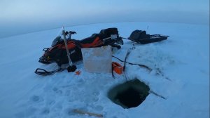 (41). Рыбалка, ловля налима на Енисее. 05.01.2022