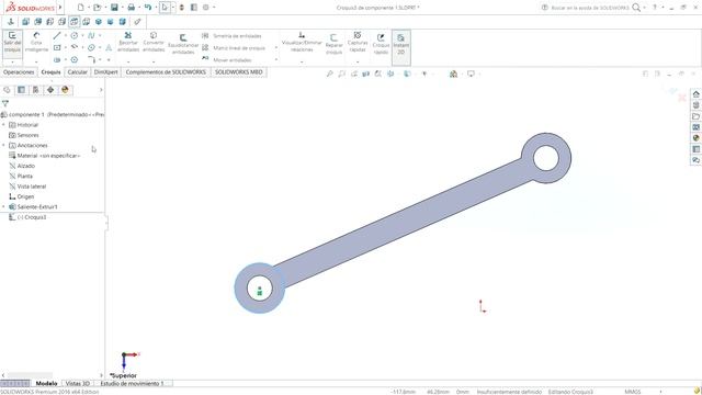 SOLIDWORKS Premium 2016 x64 Edition Croquis1 de Pieza1 2021 03 15 11 59 20 смотреть онлайн