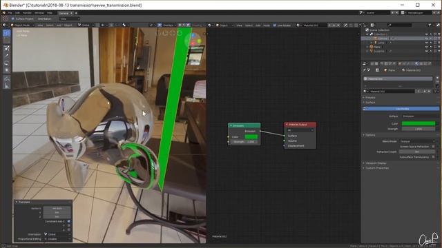 Transmissive Materials in Blender EEVEE (and Cycles) смотреть онлайн