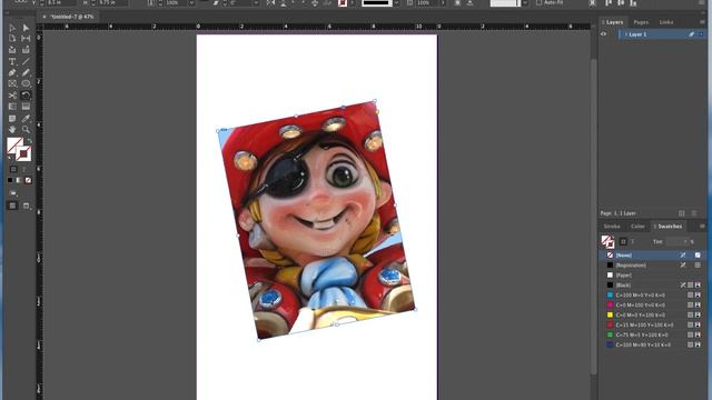 Rotating Graphics Frames in InDesign смотреть онлайн