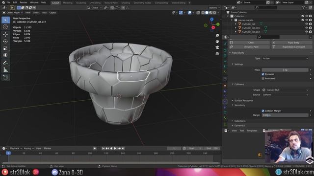 Romper Objetos Rápido con Cell Fracture en Blender 2.9 - Tutorial Blender смотреть онлайн