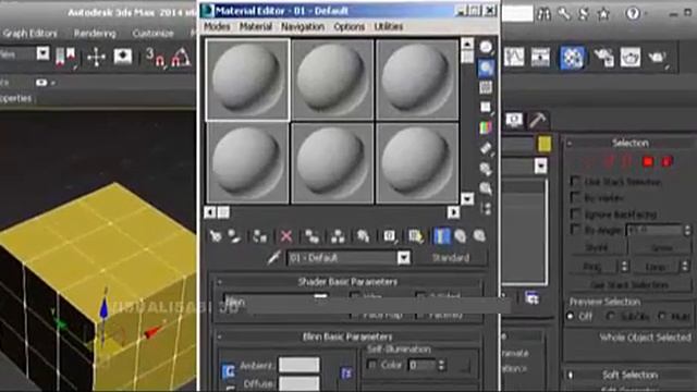 Edit Poly UVW Map 3D MAX смотреть онлайн