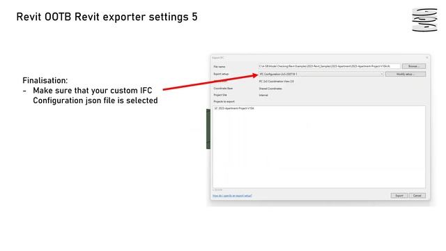 Geometry Gym Export IFC Enhanced Revit Linked Files смотреть онлайн
