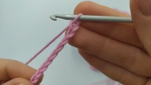 Урок 1.Как набрать воздушные петли крючком.Цепочка,первая петля.Вязание крючком для начинающих