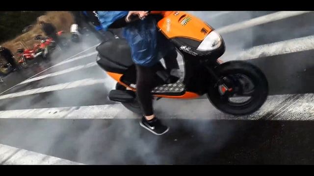 PEUGEOT VIVACITY 100cc BURNOUT смотреть онлайн