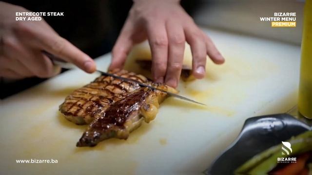 ENTRECOTE DRY AGED - BIZARRE WINTER MENU PREMIUM смотреть онлайн