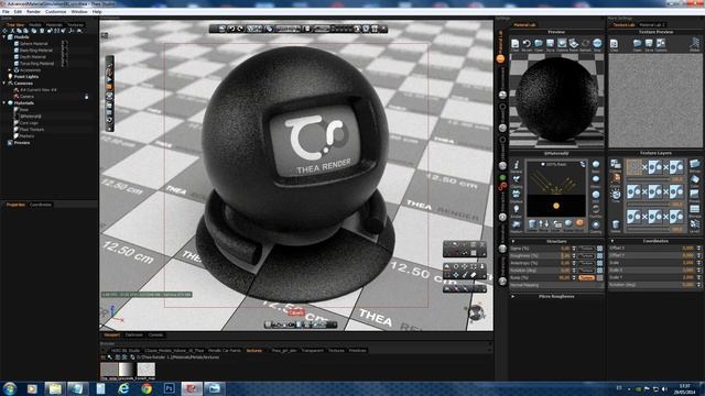 Thea Render: Reflectance and Roughness Tutorial смотреть онлайн