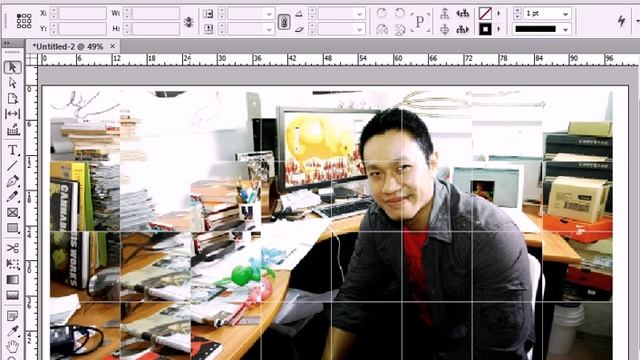 Collage Tutorial. InDesign.