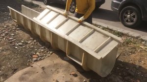 Лотки композитные водоотводные для РЖД