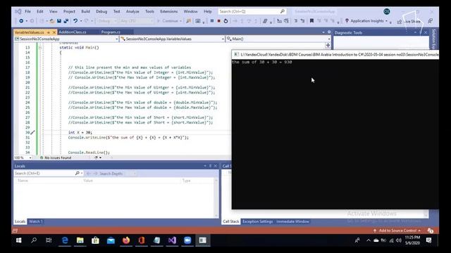 C# Course Session no 05 Variables and Data Types Part 03 смотреть онлайн
