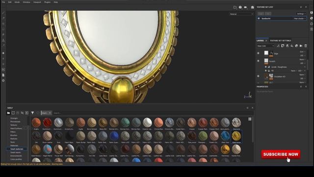 Substance painter - mirror texturing смотреть онлайн