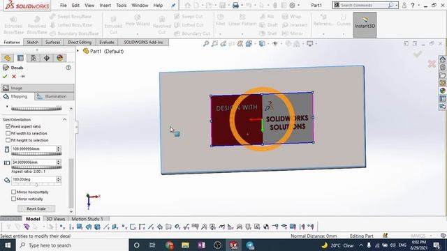 SolidWorks Decals Tutorial: How to Add Custom Images to Your 3D Models смотреть онлайн