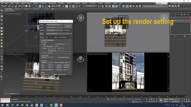 Vray 5 exterior render setup tutorial | Quick Settings смотреть онлайн
