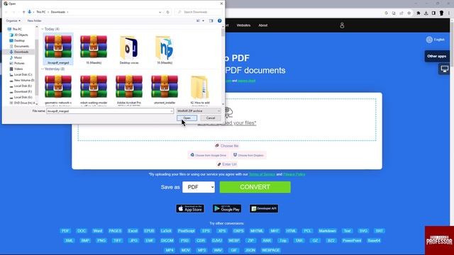 How to Convert Zip File to PDF (How to Change Zip File to PDF) смотреть онлайн