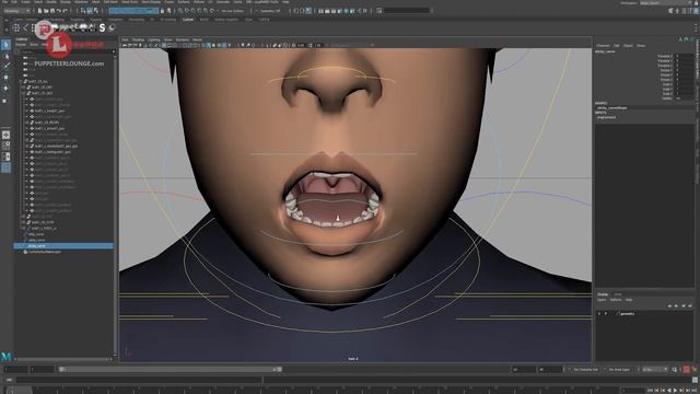 Maya Rig Tip - Learn to setup Sticky Lips | Puppeteer Lounge Rigging Tutorial смотреть онлайн
