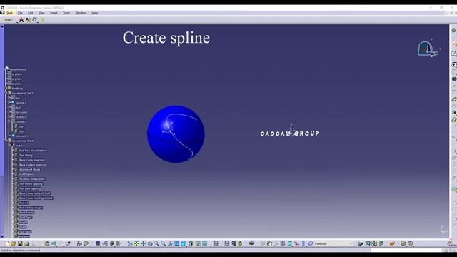 Text in CATIA - Type 3 CAA смотреть онлайн