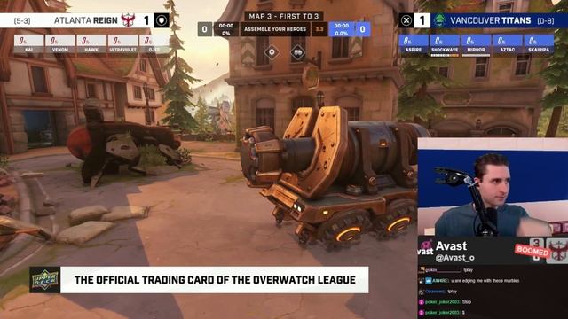 Avast co-streams Atlanta Reign vs Vancouver Titans | OWL Season 5 - Week 8 - Day 1 - Match 3 смотреть онлайн