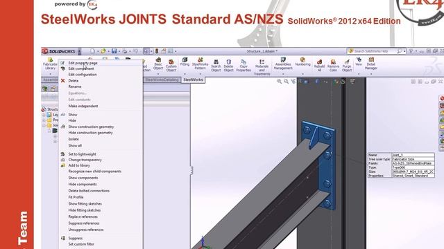 SolidWorks PLUG IN - EK4 SteelWorks - Es3 смотреть онлайн
