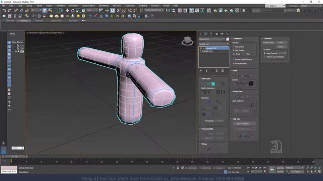 Hướng dẫn trải uv 3dsmax смотреть онлайн
