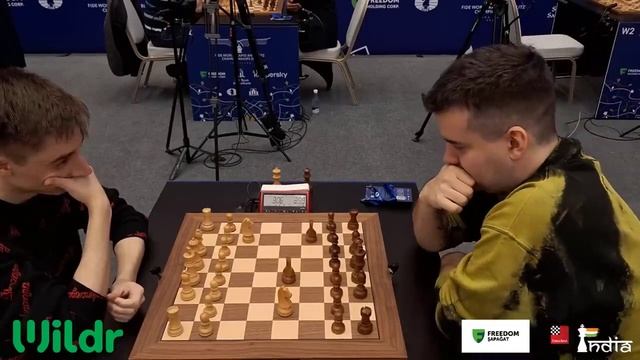 Daniil Dubov Vs Ian Nepomniachtchi, World Blitz Championship 2023