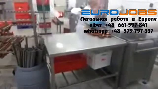 Работа на колбасном цеху в Белостока EuroJobs смотреть онлайн
