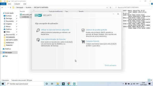 Instalación y Activación de Antivirus de Eset- Not 32 смотреть онлайн