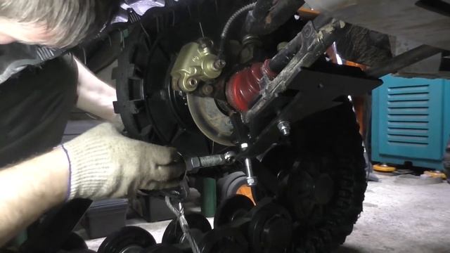 Установка гусениц на квадроцикл своими руками смотреть онлайн