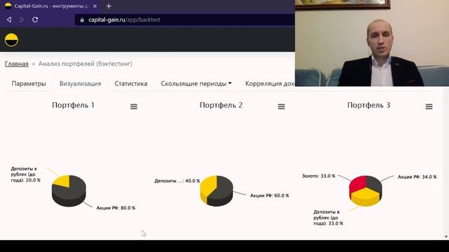 Распределение активов в портфеле бэктестинг смотреть онлайн