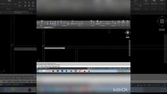 AutoCAD / Dessiner un plan de maison simple смотреть онлайн