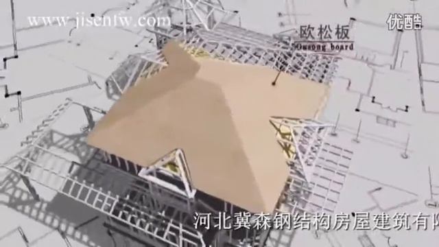 Light Steel Villa Construction (Dry construction 1) смотреть онлайн