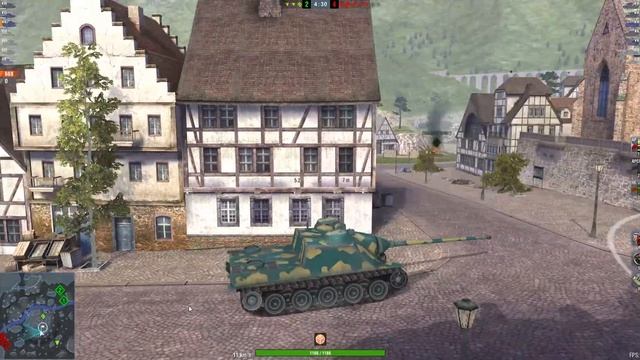 AMX AC 46 Ace Tanker World of Tanks Blitz смотреть онлайн