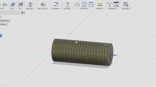 How to model thread and manufacturing threading in fusion 360 смотреть онлайн