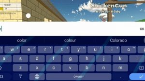 🤯🤯😧КАК СДЕЛАТЬ РАЗНОЦВЕТНЫЙ НИК В ЧИКЕН ГАН (Chicken gun)(raznotsvetnyinik