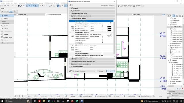 Alzado y sección en Archicad смотреть онлайн