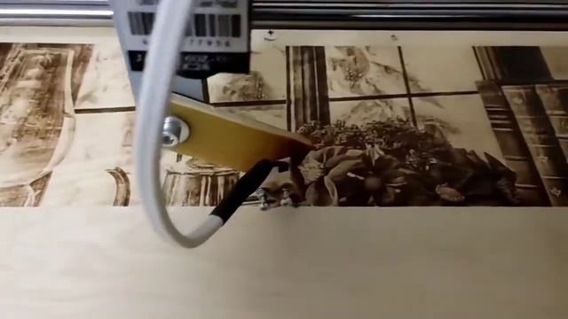 Натюрморт, пирография чпу на дереве. смотреть онлайн