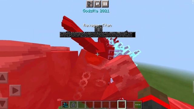 Ravager Titan IN Minecraft Vs Godzilla