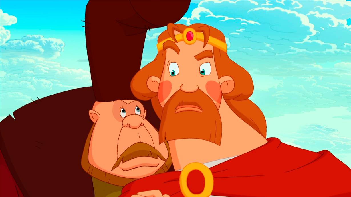 Три Богатыря и Шамаханская царица - Мультик игра для детей смотреть онлайн