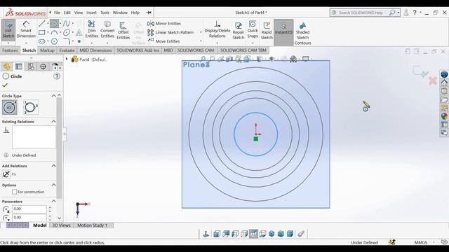 SolidWorks #8 Loft feature смотреть онлайн