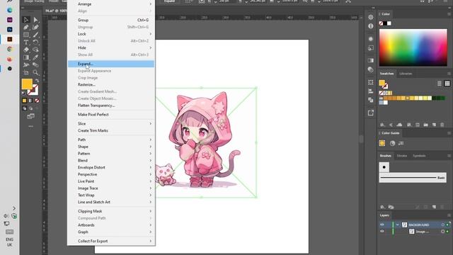 How To Convert PNG Image To Vector in Illustrator / Ai смотреть онлайн