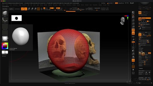 14. Photo Reference in ZBrush (1) смотреть онлайн