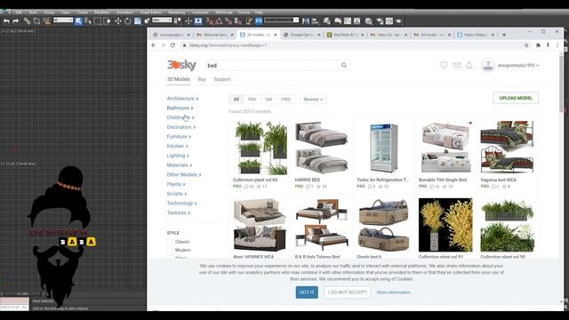 3d models library, download 3d model free create own library, how to create 3dksy account in Hindi. смотреть онлайн