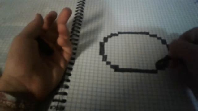 Пончик по клеточкам