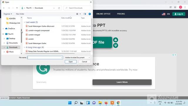 Cara Merubah file PDF menjadi power point atau PPT secara online смотреть онлайн