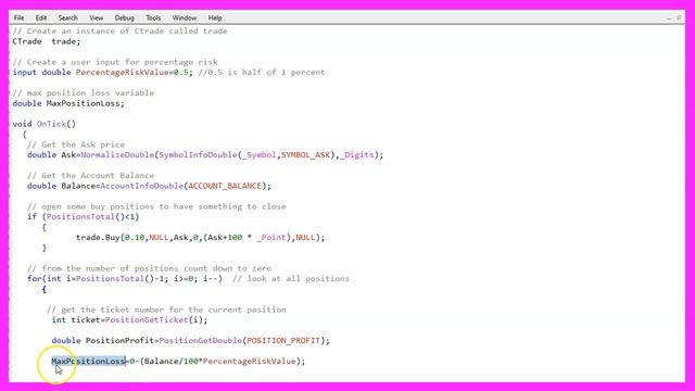 LEARN MQL5 TUTORIAL BASICS - 112 SIMPLE BUY PERCENTAGE RISK смотреть онлайн