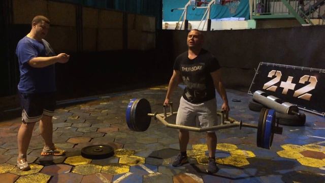 Микола Щеглов Strongman DEAD LIFT 220 KG