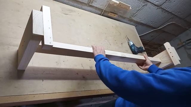 Делаю лавочку для дачи своими руками. Деревянная скамейка. Садовая лавка смотреть онлайн