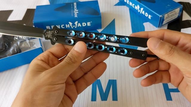 Extremely Rare Benchmade 46BK-600 bali-song and Benchmade 46BK-601 balisong смотреть онлайн